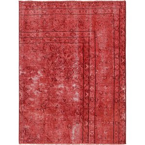 HandKnotted 4' 5 x 6' Ultra Vintage Persian Rug