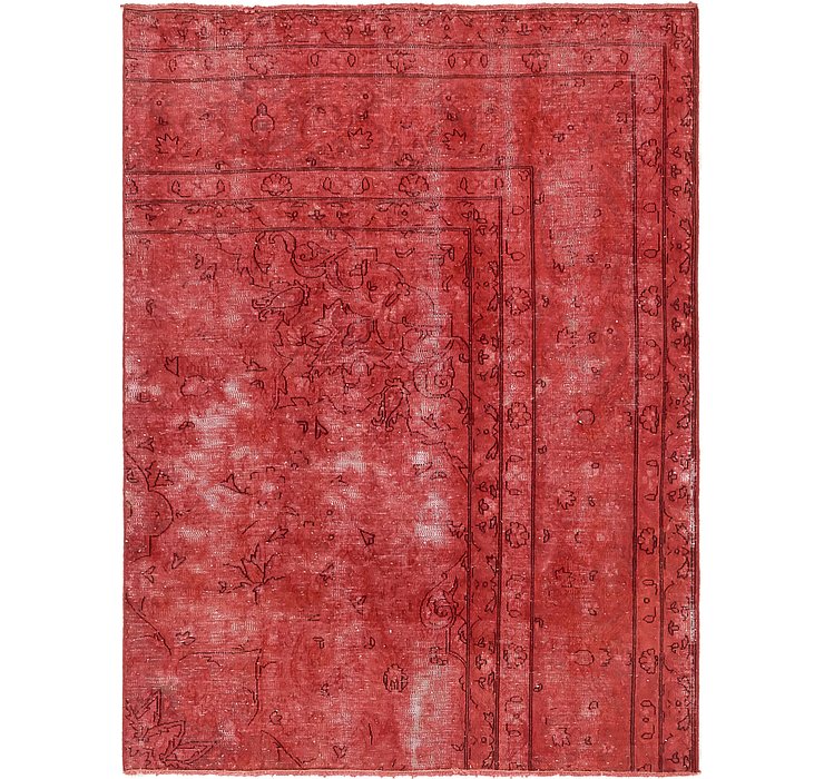HandKnotted 4' 5 x 6' Ultra Vintage Persian Rug