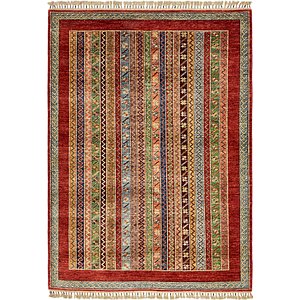 HandKnotted 5' 9 x 8' Ariana Ziegler Rug