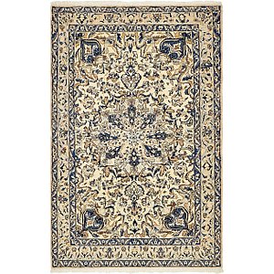Unique Loom 4' x 6' 5 Nain Persian Rug