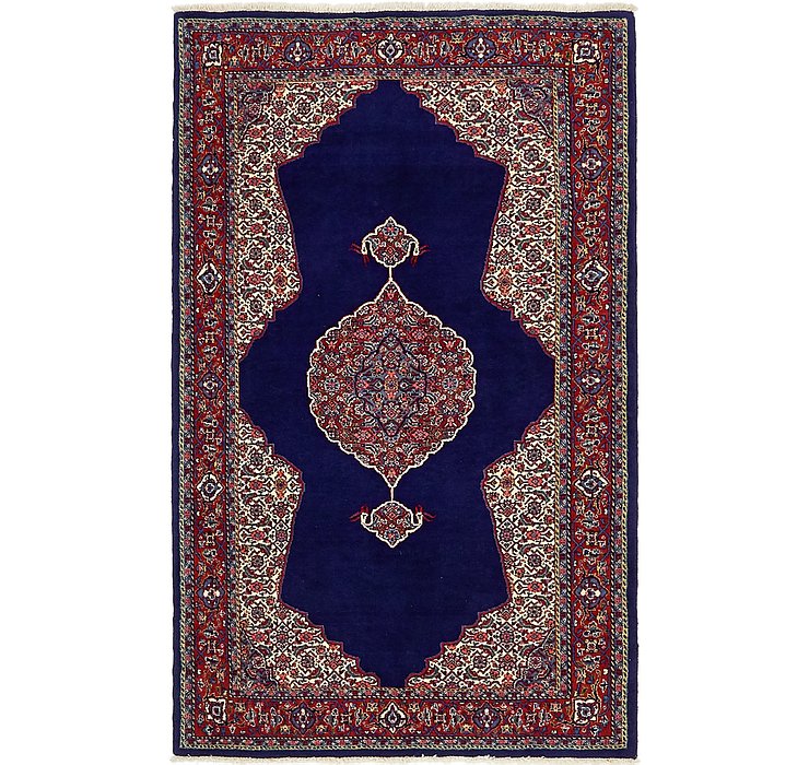 3' 9 x 6' 2 Mahal Persian Rug