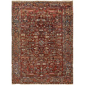 225cm x 305cm Heriz Persian Rug