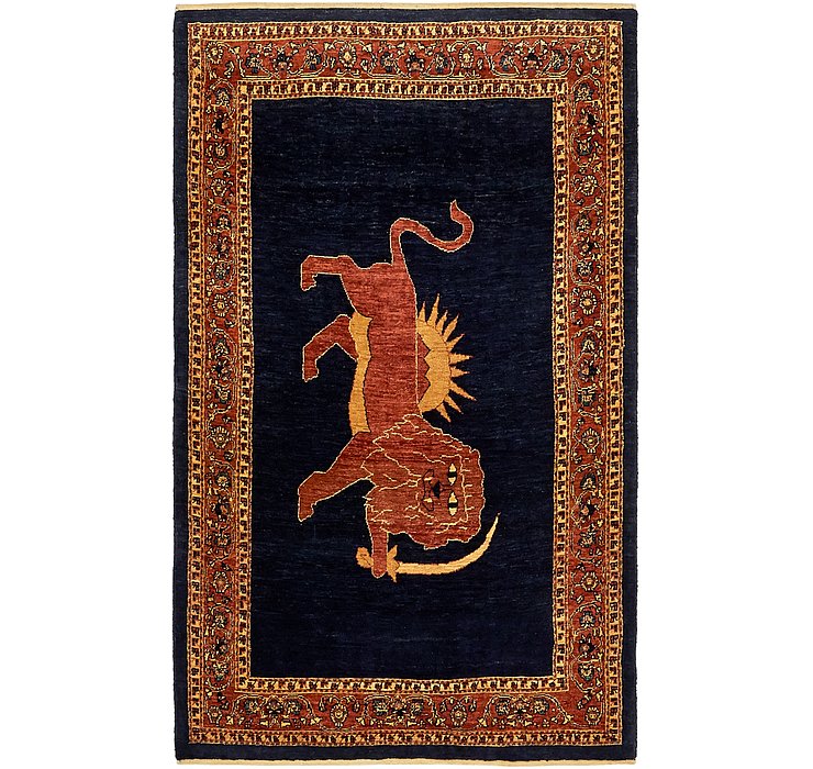 HandKnotted 3' 9 x 6' 5 Ghashghaei Persian Rug