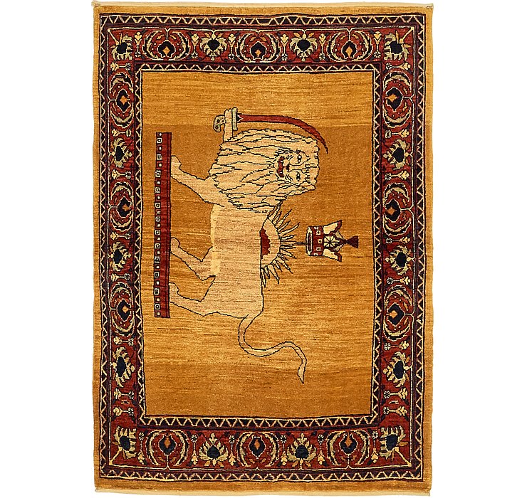 3' 3 x 5' Ghashghaei Persian Rug