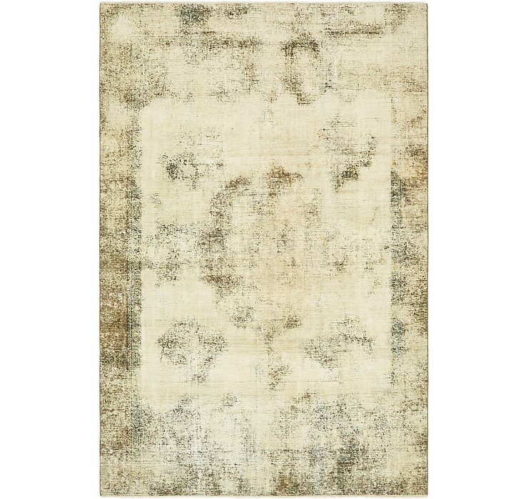 HandKnotted 6' x 9' Ultra Vintage Persian Rug
