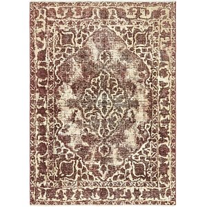 4' 5 x 6' 2 Ultra Vintage Persian Rug