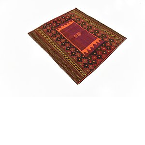 3' 9 x 4' 2 Sumak Square Rug