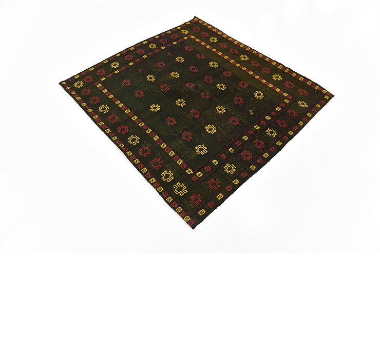 132cm x 140cm Sumak Square Rug