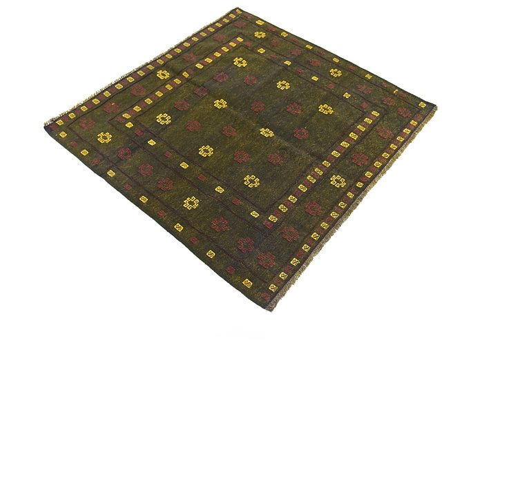 4' 4 x 4' 4 Sumak Square Rug