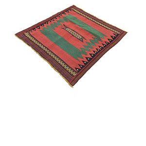 Unique Loom 4' x 4' Sumak Square Rug