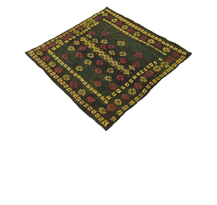 3' 6 x 3' 7 Sumak Square Rug