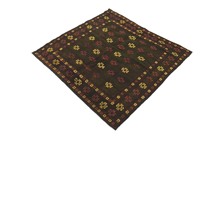 4' 2 x 4' 3 Sumak Square Rug