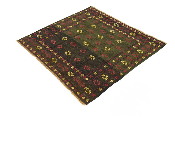 4' 2 x 4' 2 Sumak Square Rug