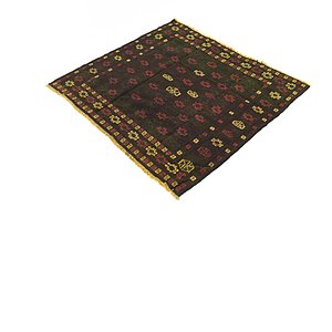 4' 2 x 4' 3 Sumak Square Rug