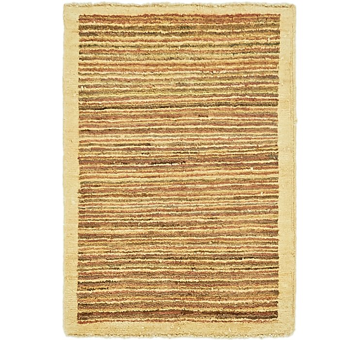 HandKnotted 1' 8 x 2' 5 Modern Ziegler Rug
