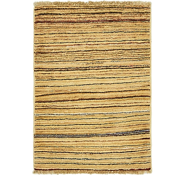 HandKnotted 1' 7 x 2' 4 Modern Ziegler Rug