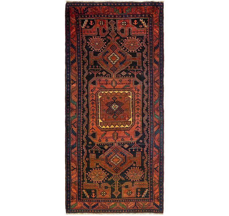 130cm x 290cm Hamedan Persian Runner ...