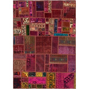 5' 7 x 7' 10 Ultra Vintage Persian Rug