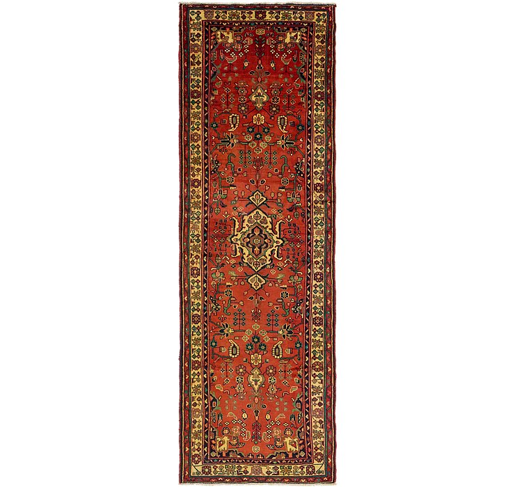 3' 7 x 11' 6 Hamedan Persian Runner ...