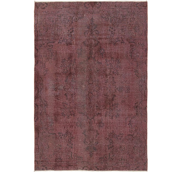 6' 7 x 10' Ultra Vintage Persian Rug