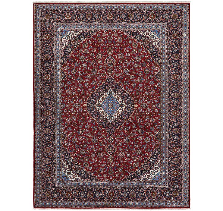 9' 9 x 13' Kashan Persian Rug