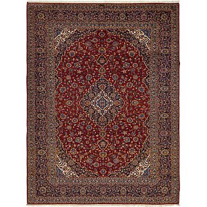 10' x 13' 2 Kashan Persian Rug