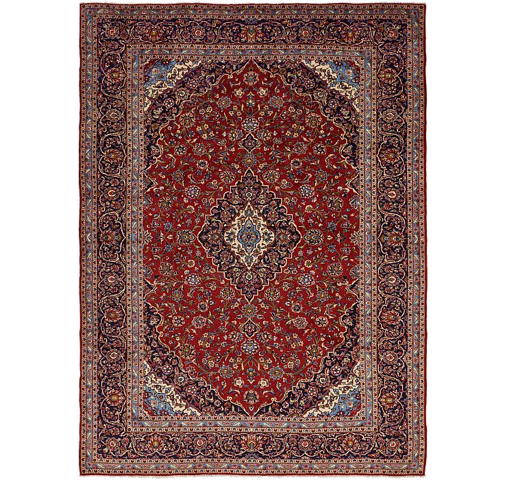 10' x 13' 6 Kashan Persian Rug