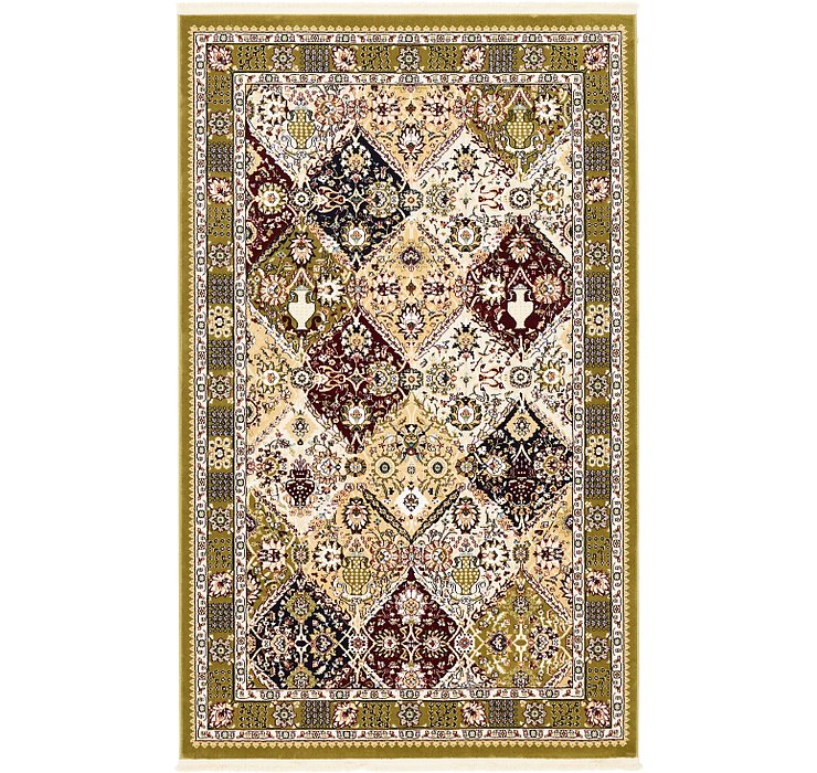 5' x 8' 2 Tabriz Design Rug