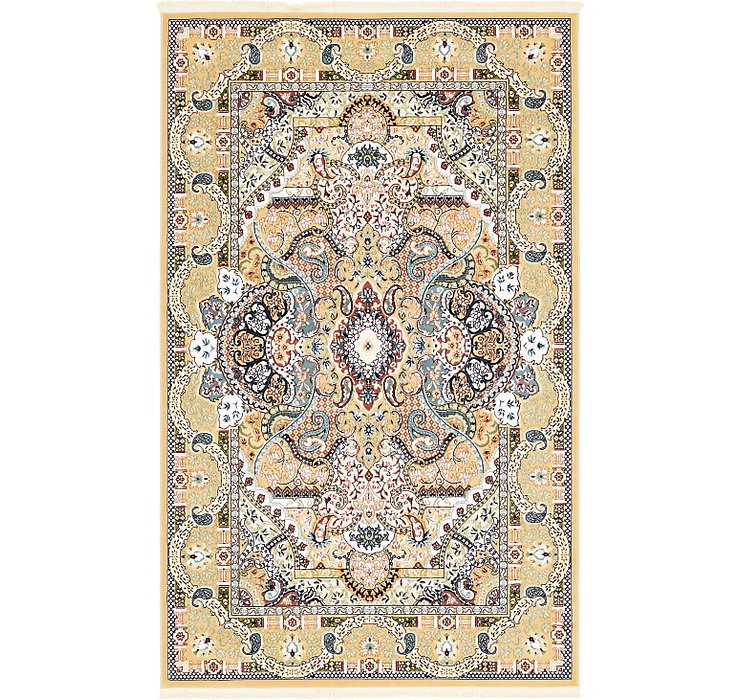 5' x 8' 2 Tabriz Design Rug