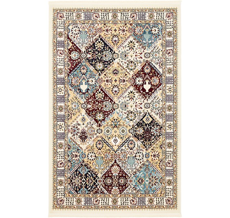 5' x 8' 2 Tabriz Design Rug