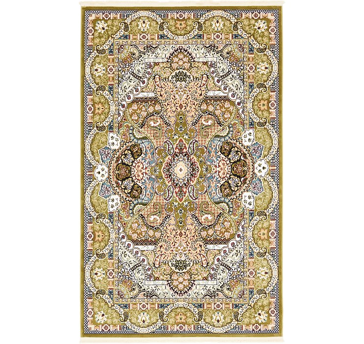 5' x 8' 2 Tabriz Design Rug