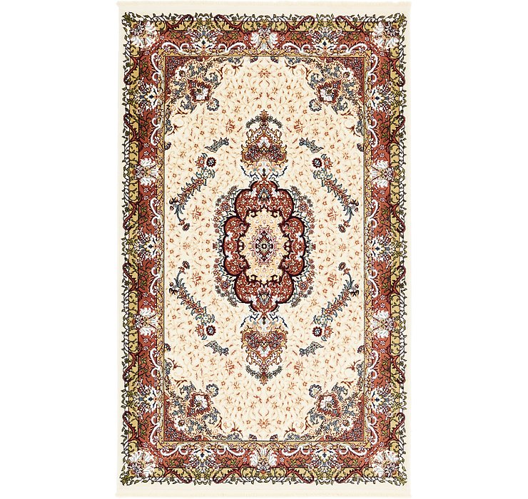 5' x 8' Tabriz Design Rug