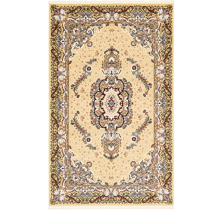 5' x 8' 2 Tabriz Design Rug