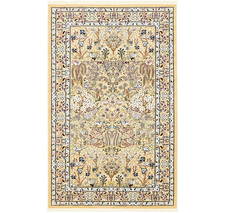 5' x 8' Tabriz Design Rug