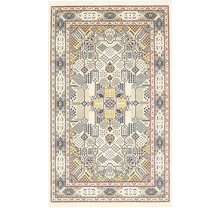 5' x 8' Tabriz Design Rug