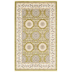 Unique Loom 5' x 8' Tabriz Design Rug