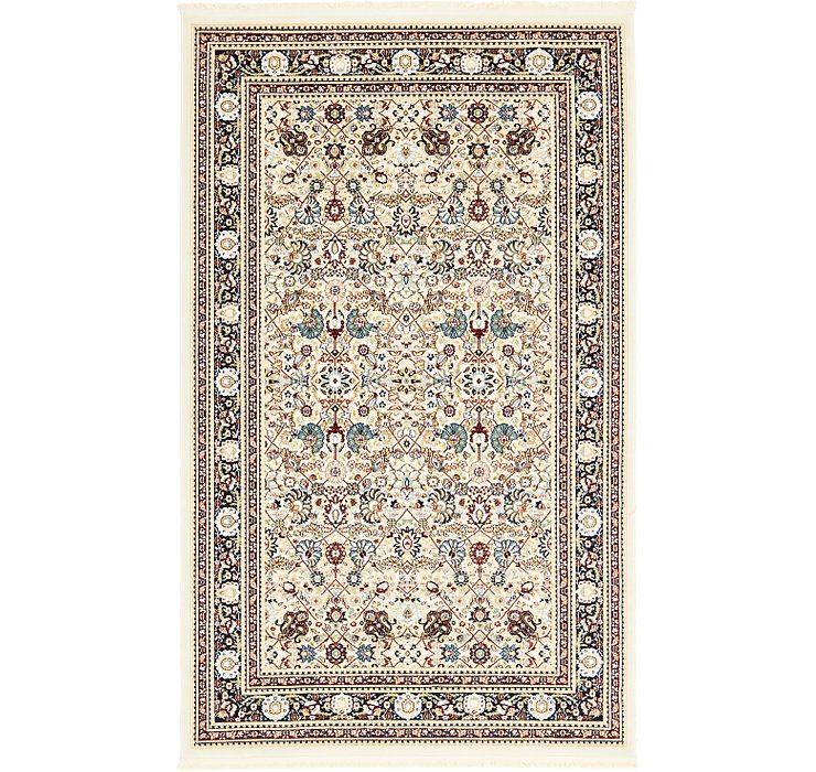 5' x 8' 2 Tabriz Design Rug