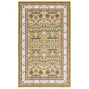 Unique Loom 5' x 8' 2 Tabriz Design Rug