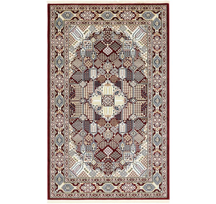 5' x 8' 2 Tabriz Design Rug