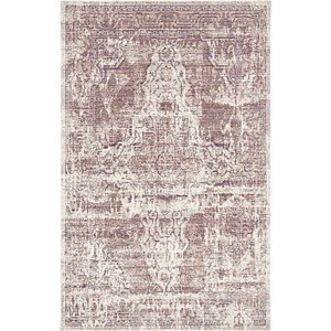 Unique Loom 5' x 7' 10 Aqua Rug