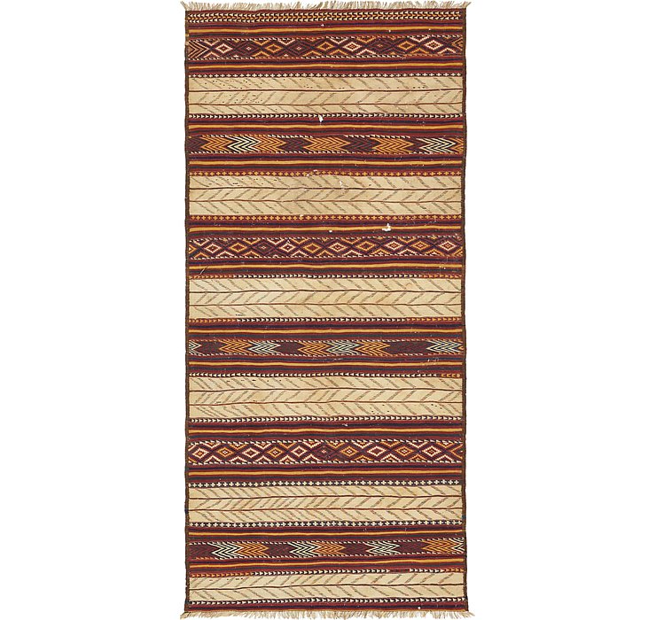 5' 10 x 12' 7 Kilim Fars Runner Rug
