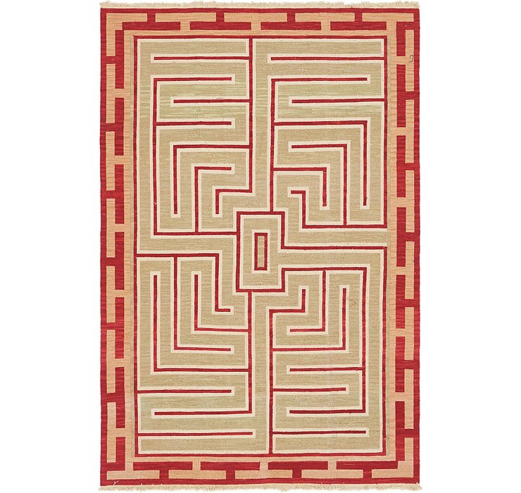 5' 10 x 9' Sumak Rug