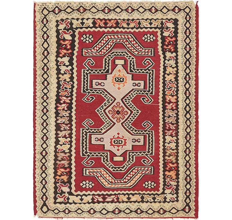 5' x 6' 7 Kilim Fars Rug