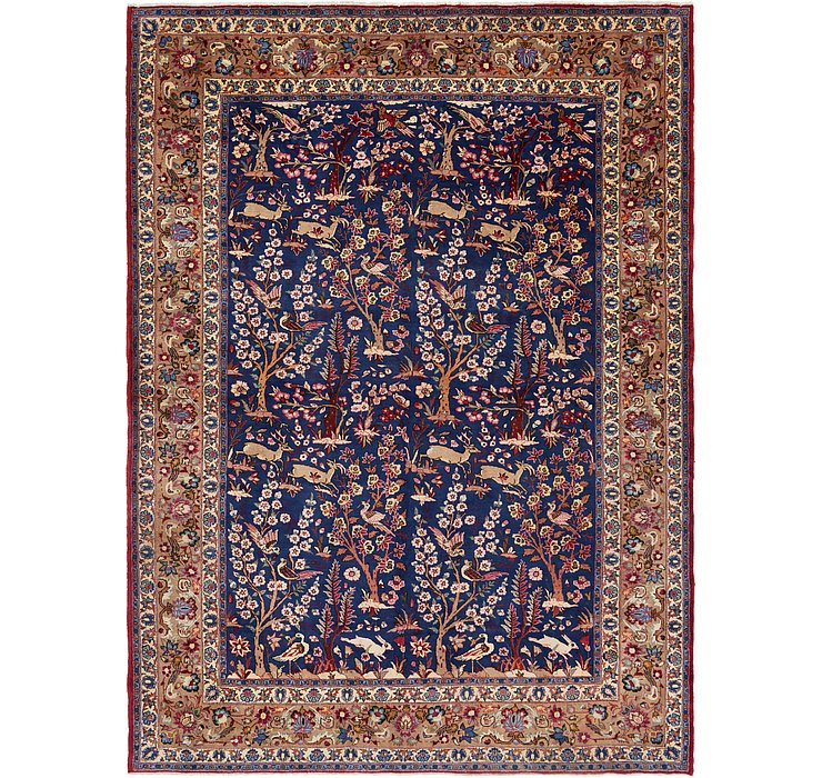 9' 10 x 13' 3 Isfahan Persian Rug