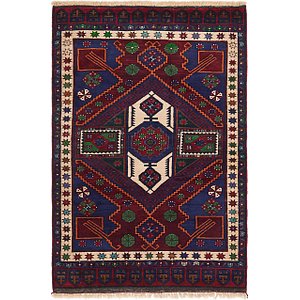 Unique Loom 4' 4 x 6' 9 Kars Rug