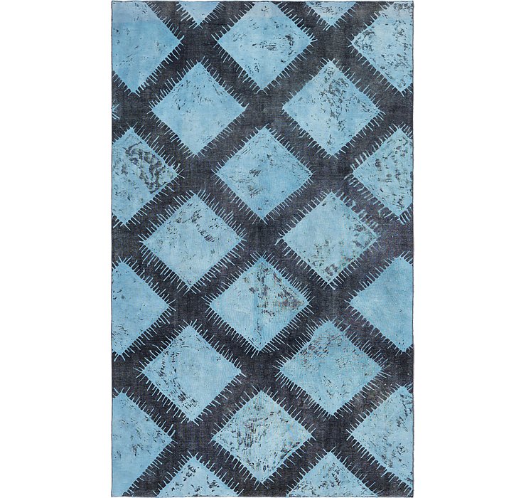 7' 9 x 9' 9 Ultra Vintage Persian Rug