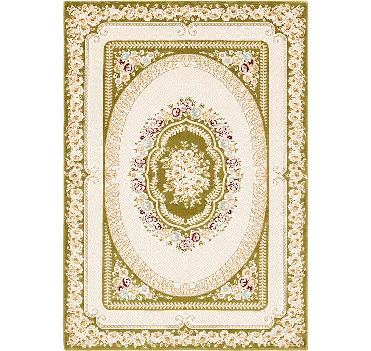 6' 7 x 9' 5 Classic Aubusson Rug