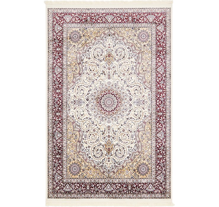 6' 4 x 9' 9 Tabriz Design Rug