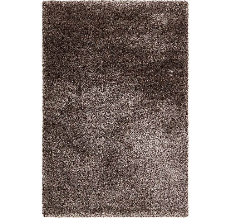 6' 7 x 9' 10 Luxe Solid Shag Rug