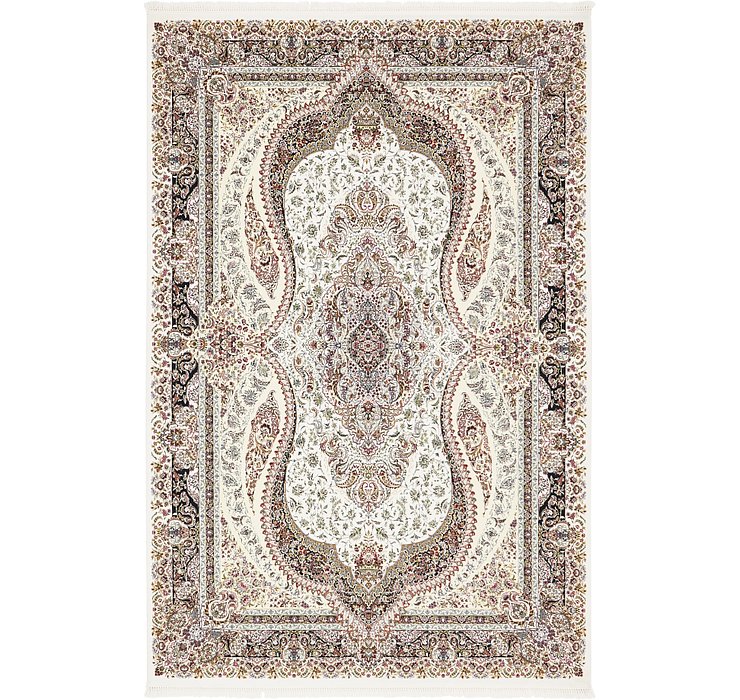 6' 7 x 10' Tabriz Design Rug